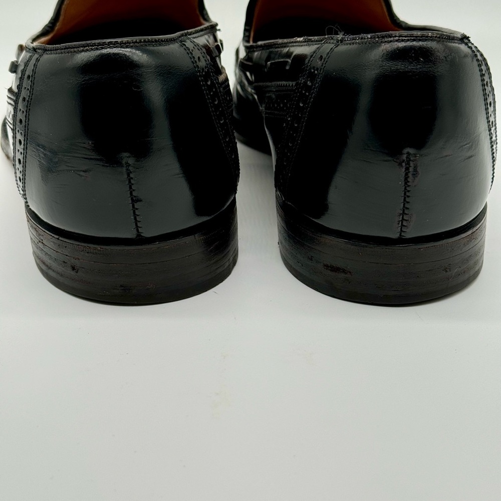 Classic Black Leather Loafers - Picture 4 of 10